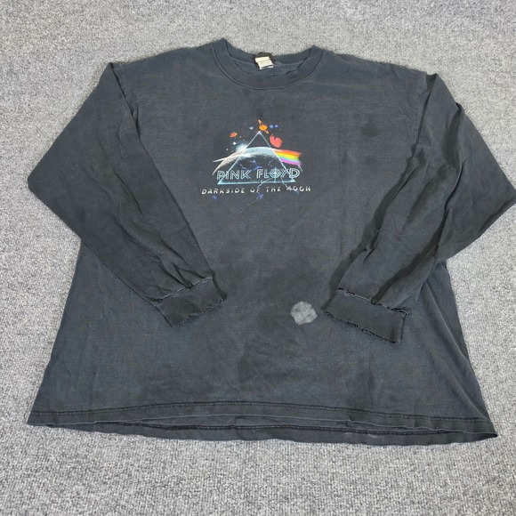 Anthill Trading Ltd Other - Vintage Pink Floyd Dark Side of the Moon Long Sleeve Shirt Faded Distressed